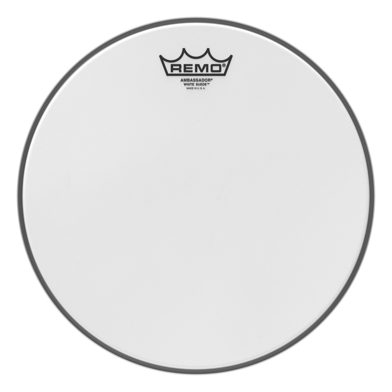 Remo 12" White Suede Ambassador Tom / Snare Head Remo 12" White Suede Ambassador Tom / Snare Head