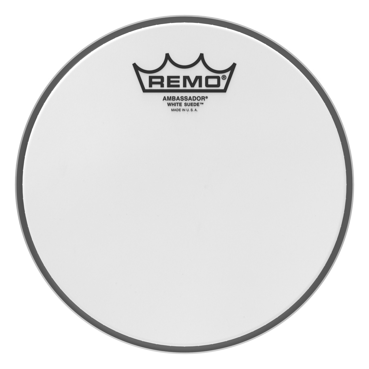Remo 08" White Suede Ambassador Tom Head Remo 08" White Suede Ambassador Tom Head