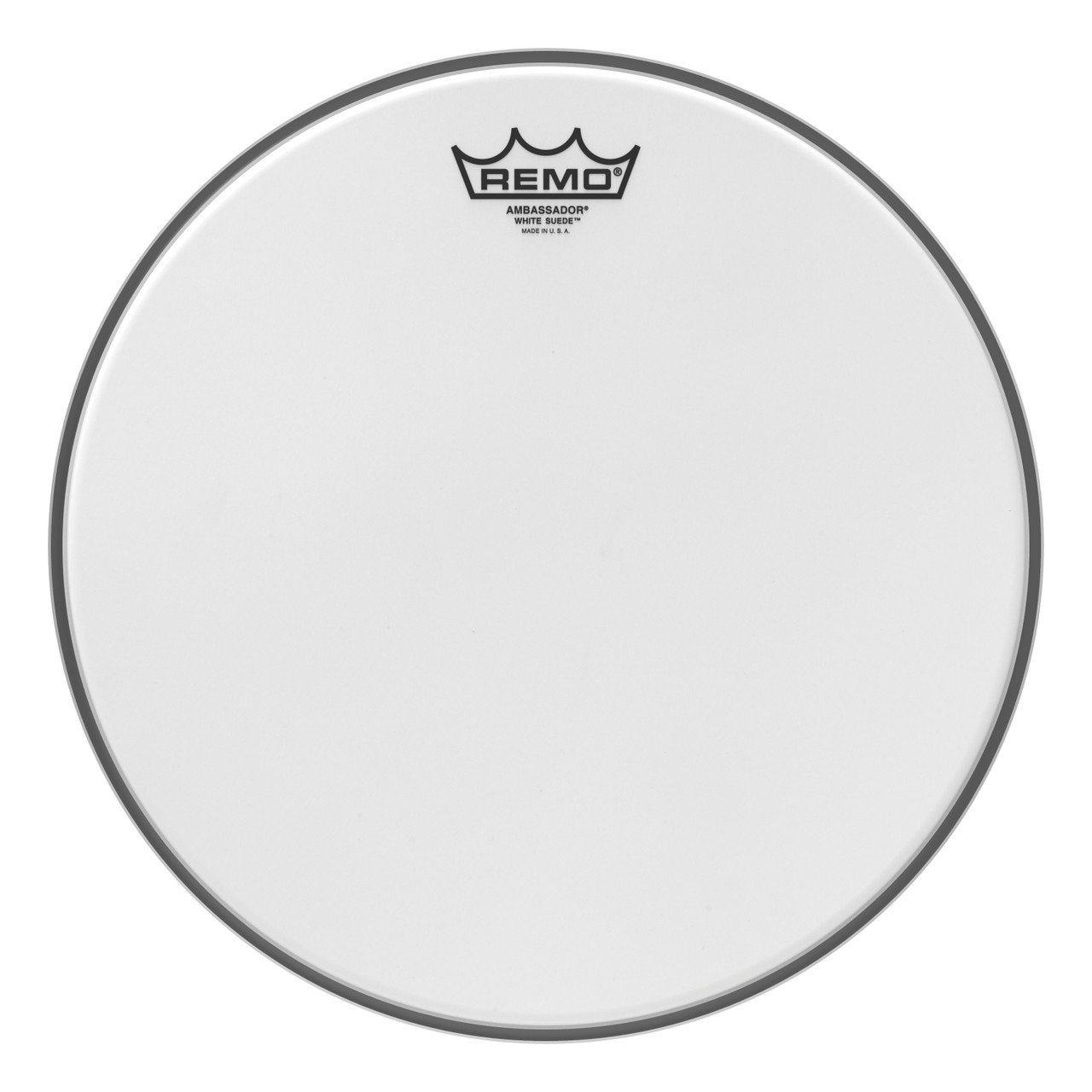 Remo 13" White Suede Ambassador Tom / Snare Head Remo 13" White Suede Ambassador Tom / Snare Head