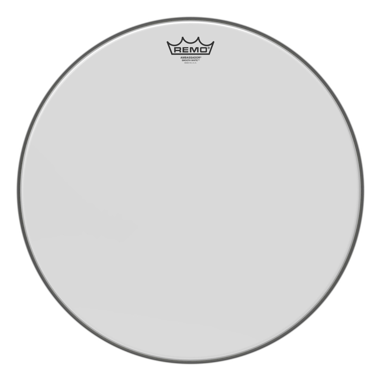 Remo 18" Ambassador Smooth White Floor Tom Head Remo 18" Ambassador Smooth White Floor Tom Head