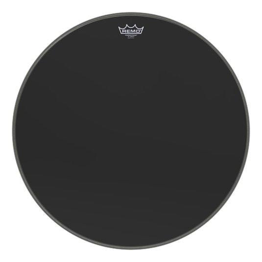 Remo 23" Powerstroke 3 Ebony Bass Drum Head Remo 23" Powerstroke 3 Ebony Bass Drum Head