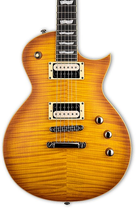ESP LTD EC-1000T FM in Honey Burst Satin