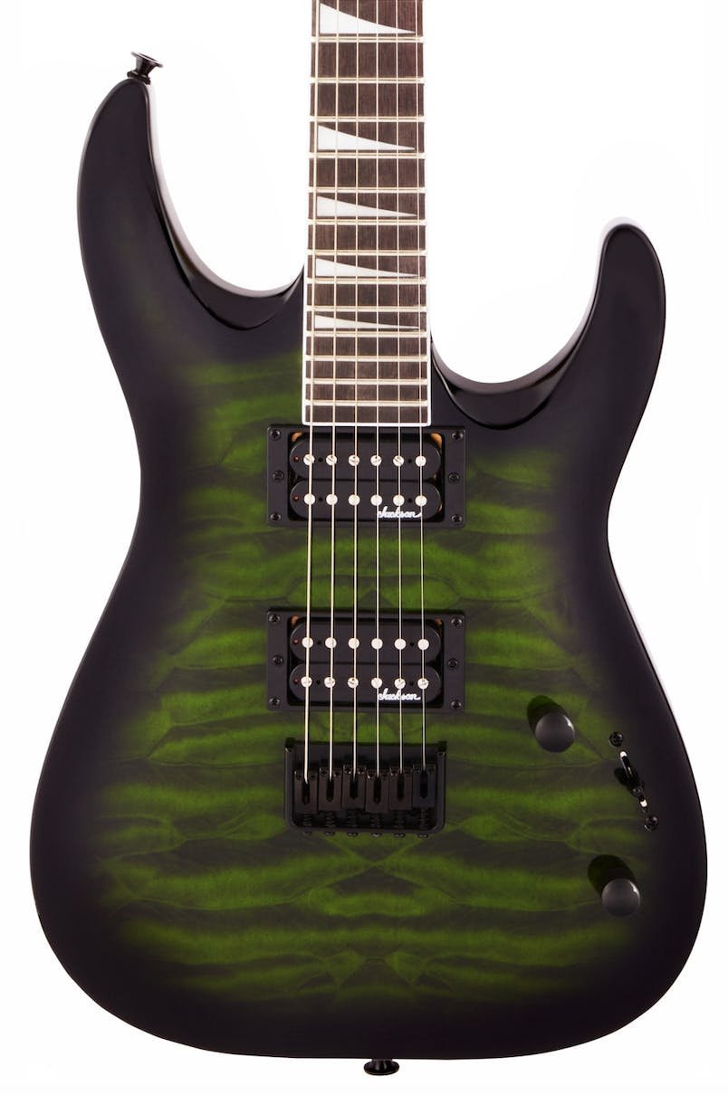 Jackson JS Series JS32Q DKA HT in Trans Green Burst Jackson JS Series JS32Q DKA HT in Trans Green Burst