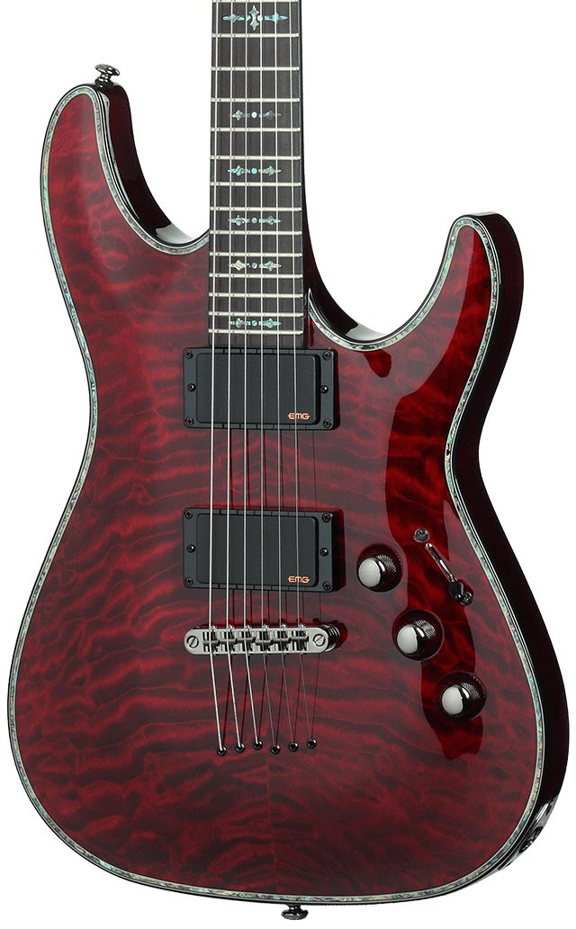 Schecter Hellraiser C-1 FR S in Black Cherry - Andertons Music Co.