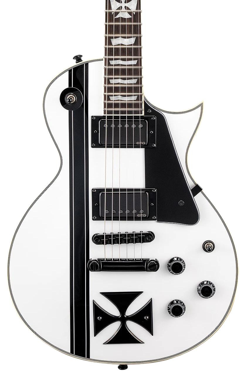 ESP LTD Iron Cross Electric Guitar in Snow White