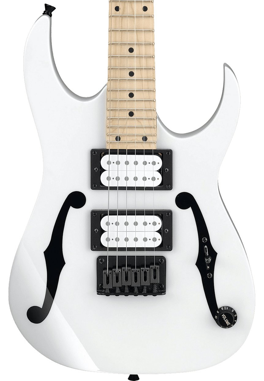 Ibanez Paul Gilbert Signature MiKro in White