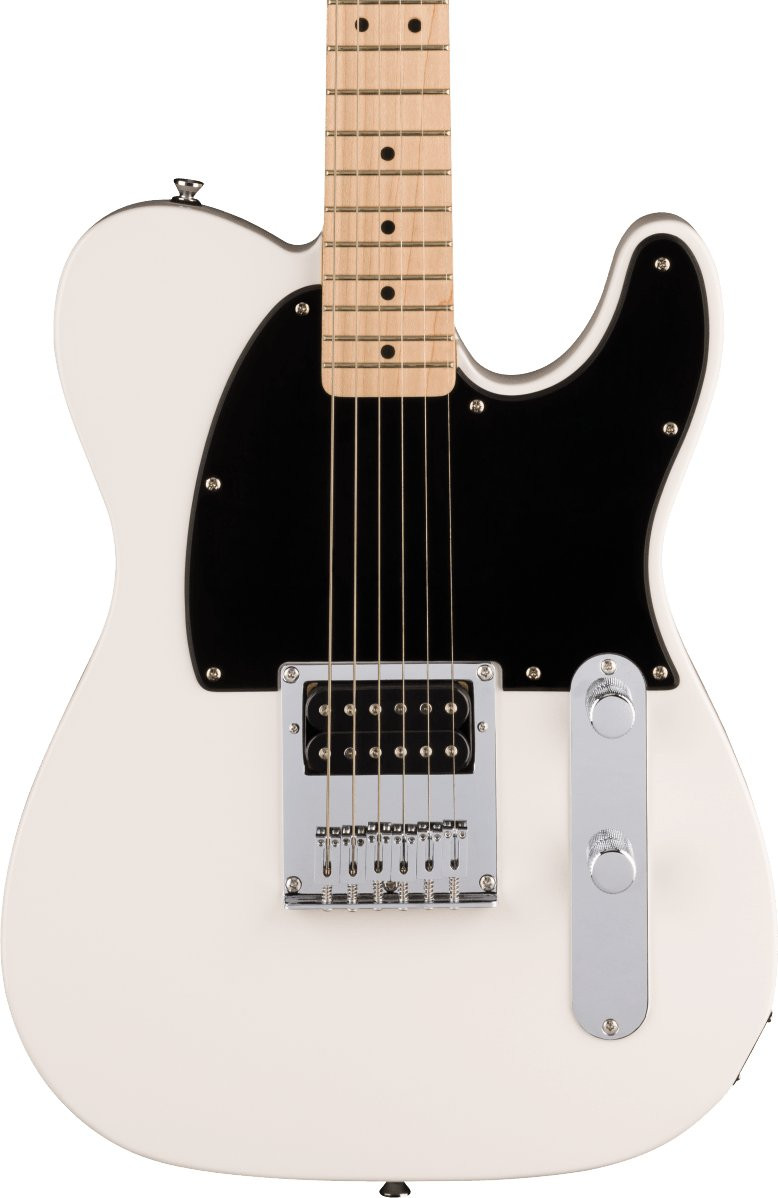 Squier Sonic Esquire H Electric Guitar in Arctic White Squier Sonic Esquire H Electric Guitar in Arctic White