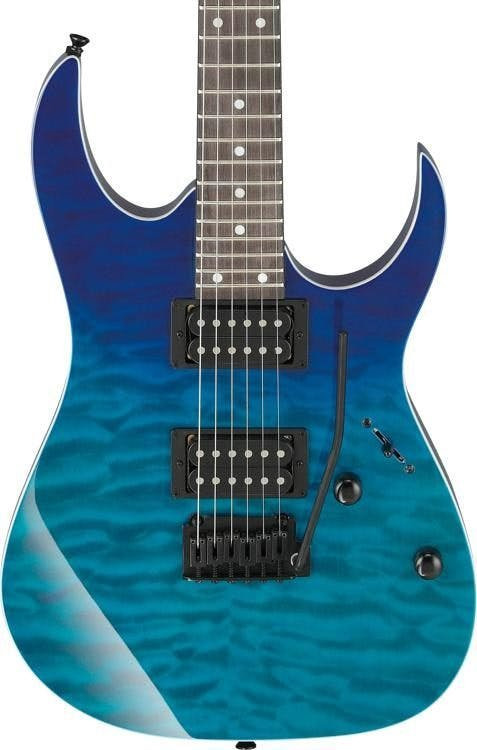 Ibanez GRG120QASP-BGD GIO Electric Guitar in Blue Gradation Ibanez GRG120QASP-BGD GIO Electric Guitar in Blue Gradation