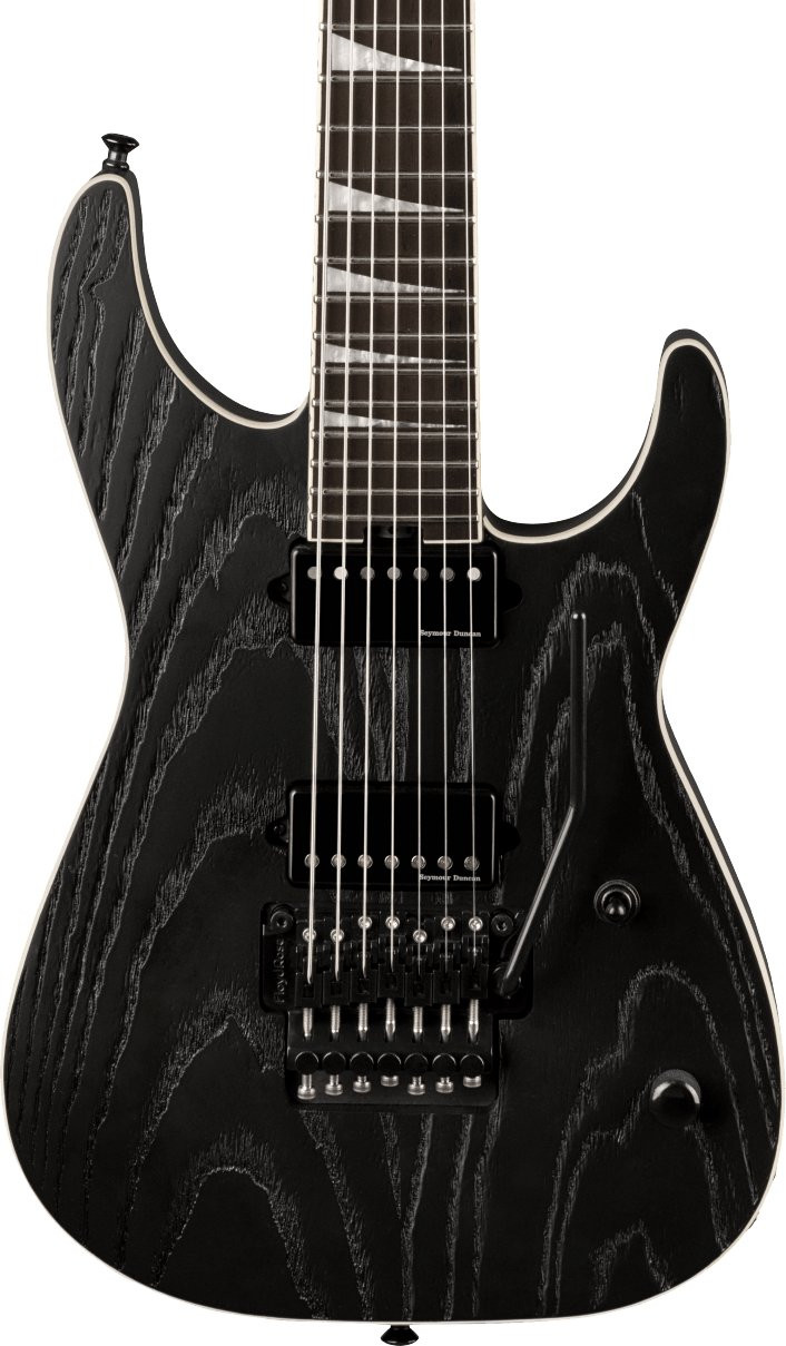 Jackson Pro Series Signature Jeff Loomis Soloist SL7 Electric Guitar in Satin Black Jackson Pro Series Signature Jeff Loomis Soloist SL7 Electric Guitar in Satin Black