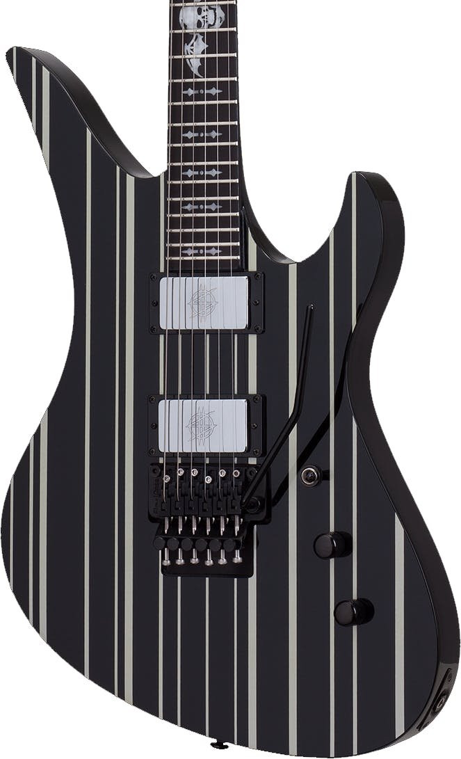 Schecter Synyster Gates Custom in Black/Silver with USA Pickups