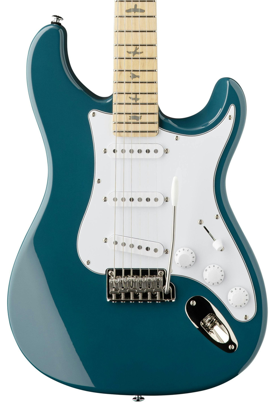 PRS John Mayer SE Silver Sky Maple Electric Guitar in Nylon Blue