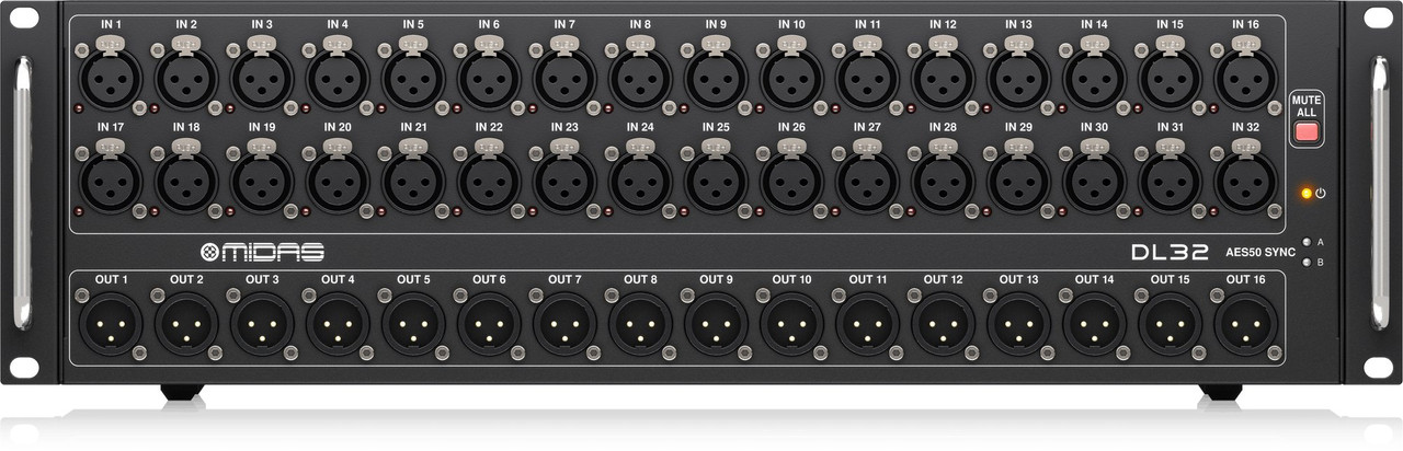 Midas DL32 I/O Interface Stage Box Midas DL32 I/O Interface Stage Box