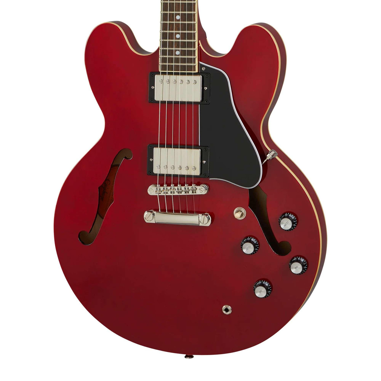 Epiphone Inspired by Gibson ES-335 Semi-Hollow Electric Guitar in Cherry