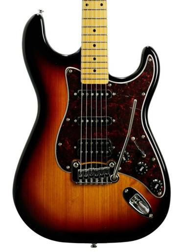 G&L Tribute Legacy HSS Electric Guitar in 3-Tone Sunburst