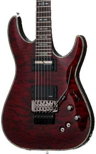 Schecter Hellraiser in C-1 FR Black Cherry