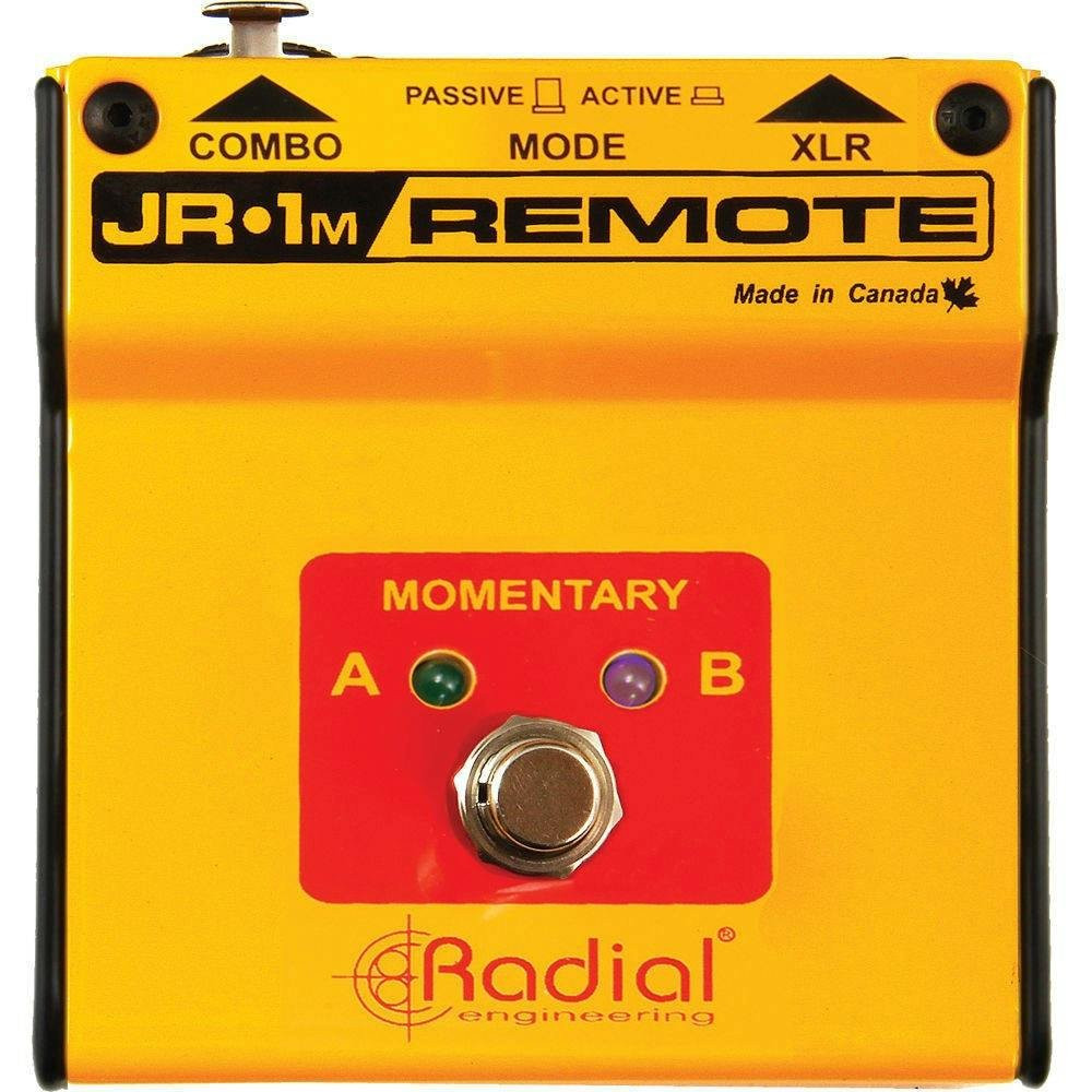 Radial JR1-M Remote Momentary Footswitch Radial JR1-M Remote Momentary Footswitch