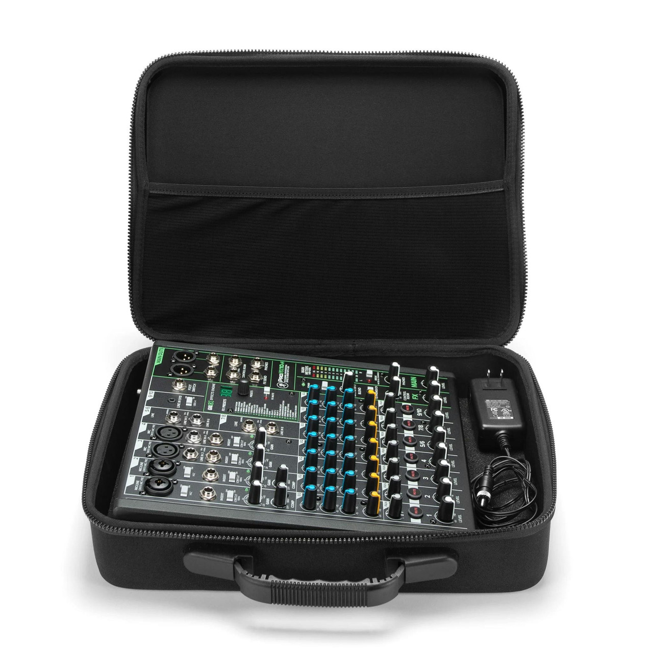 PULSE Case For Mackie ProFX10V3 in Black PULSE Case For Mackie ProFX10V3 in Black