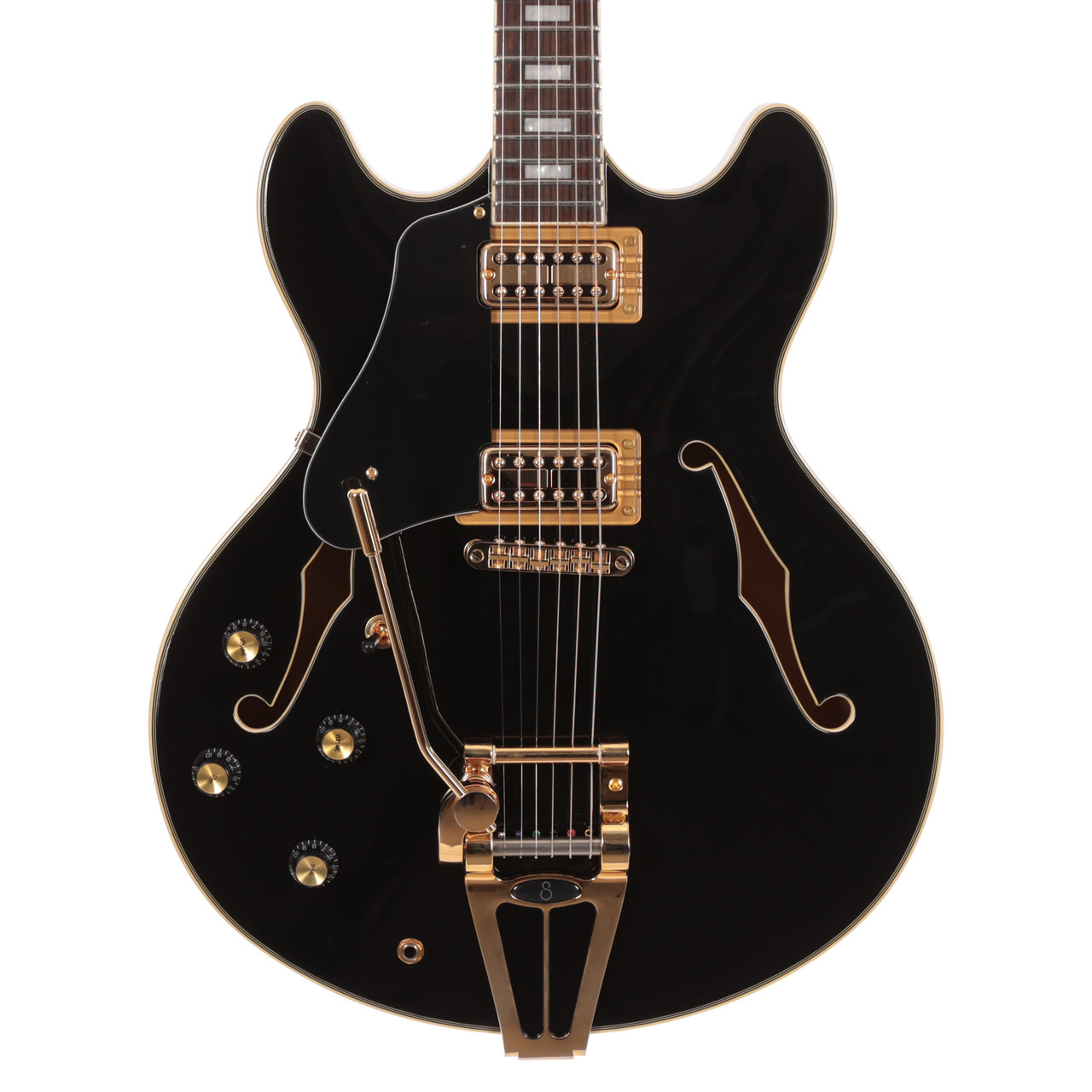 Sire Larry Carlton H7T Left Handed Electric Guitar in Black Sire Larry Carlton H7T Left Handed Electric Guitar in Black