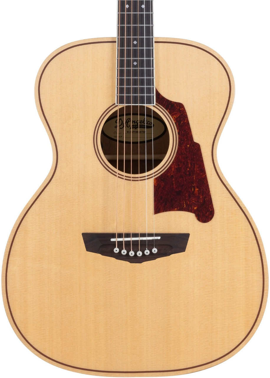 D'Angelico Premier Tammany Electro Acoustic Guitar in Natural
