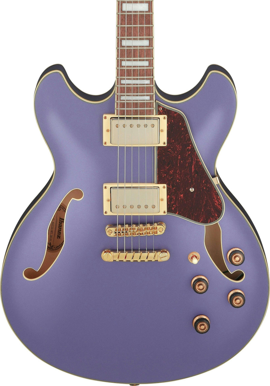 Ibanez AS73G-MPF Artcore Semi-Hollow Electric Guitar in Metallic Purple Flat Ibanez AS73G-MPF Artcore Semi-Hollow Electric Guitar in Metallic Purple Flat
