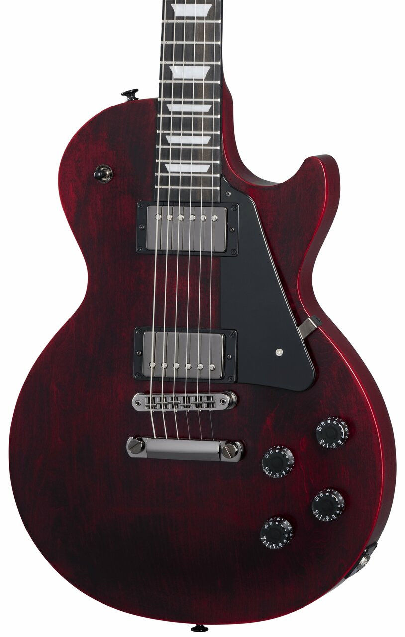 Gibson Les Paul Modern Studio Electric Guitar in Wine Red Satin Gibson Les Paul Modern Studio Electric Guitar in Wine Red Satin