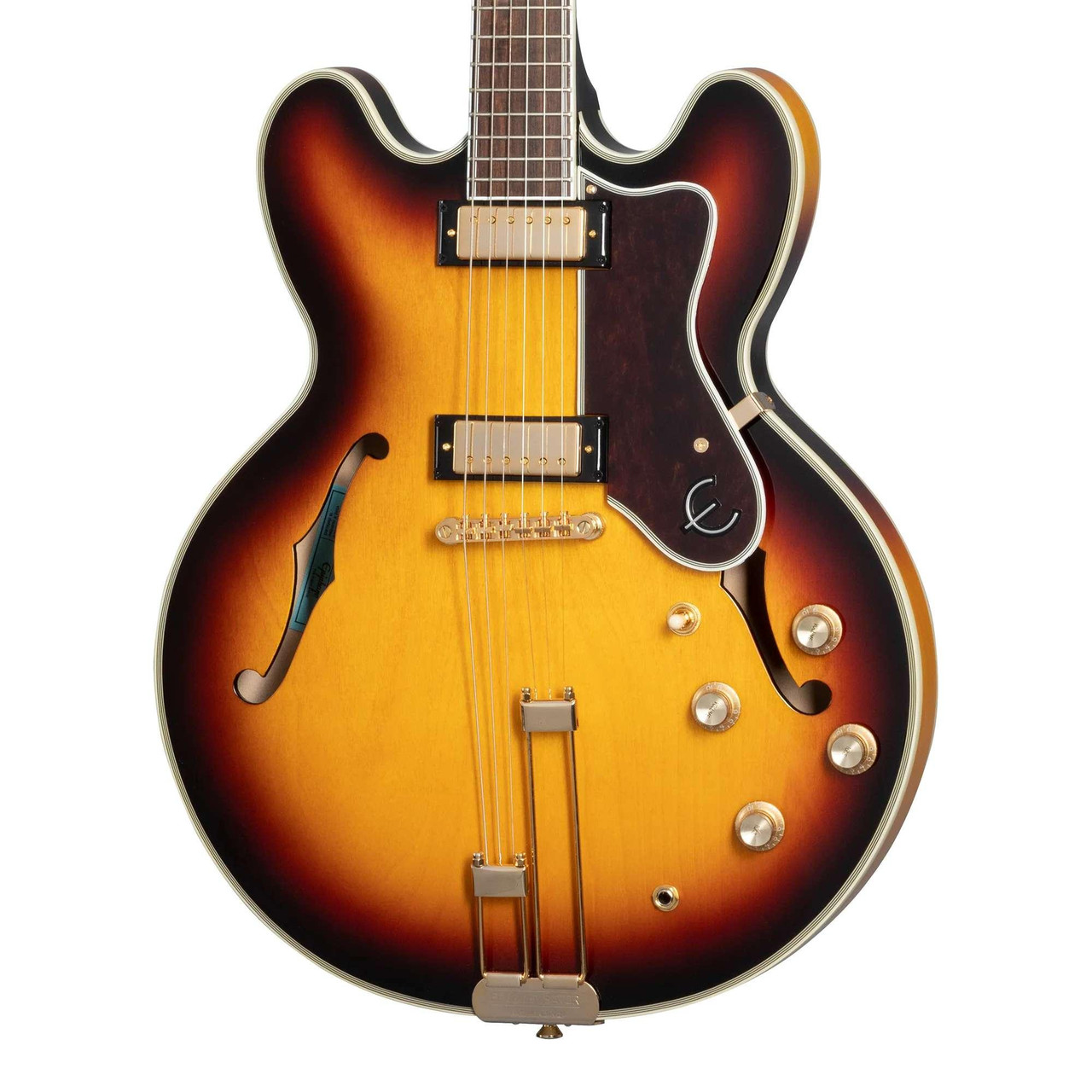 Epiphone Original Sheraton Semi-Hollow Electric Guitar in Vintage Sunburst Epiphone Original Sheraton Semi-Hollow Electric Guitar in Vintage Sunburst