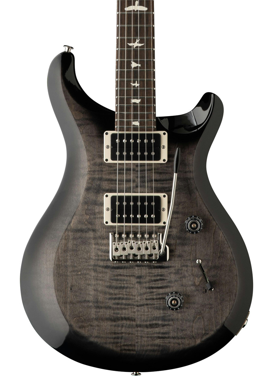 PRS S2 Custom 24 Electric Guitar in Faded Gray Black Burst PRS S2 Custom 24 Electric Guitar in Faded Gray Black Burst