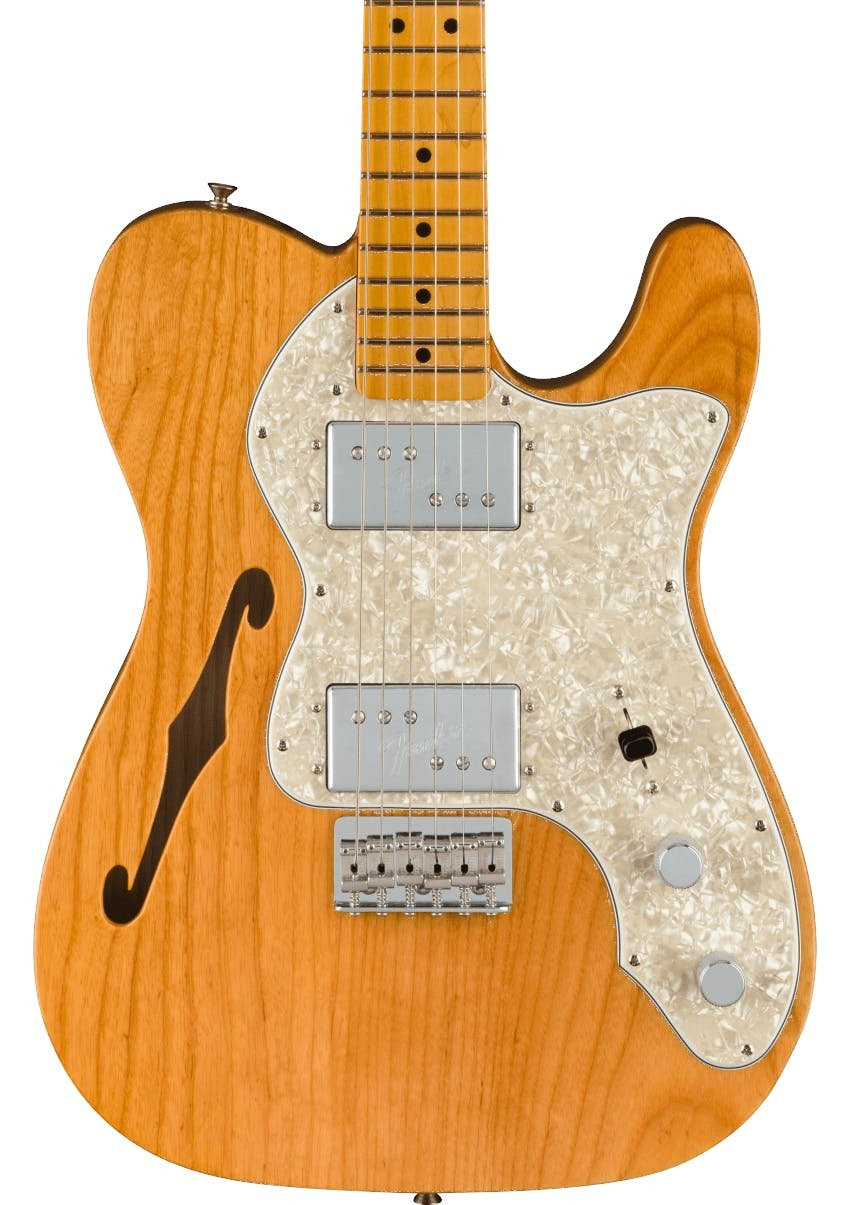 Fender American Vintage II 1972 Telecaster Thinline Electric Guitar in Aged Natural Fender American Vintage II 1972 Telecaster Thinline Electric Guitar in Aged Natural