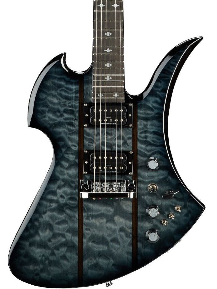 BC Rich Mockingbird Legacy STQ Hardtail - Black Burst