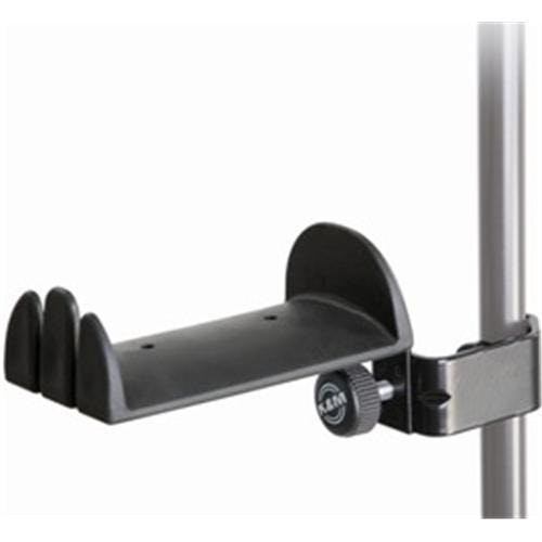 K&M 16080 Headphone Holder - attaches to any mic stand K&M 16080 Headphone Holder - attaches to any mic stand