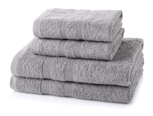 4 Piece 500GSM Towel Bale - 2 Hand Towels, 2 Bath Towels
