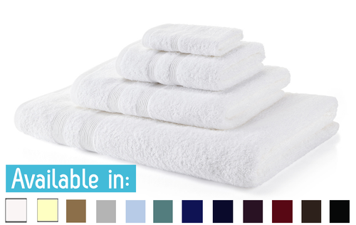 Lavish Touch 700 GSM Egyptian-Quality Cotton Pack of 4 Bath Towels