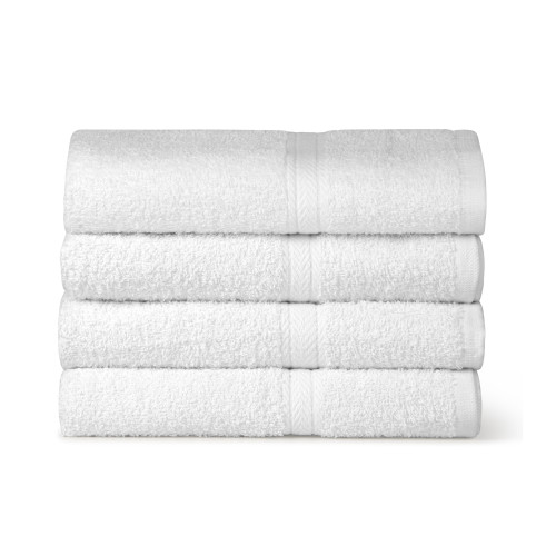 450 GSM Budget Range Towels - Made from Recycled Cotton Rich Yarn - Bath Towel 