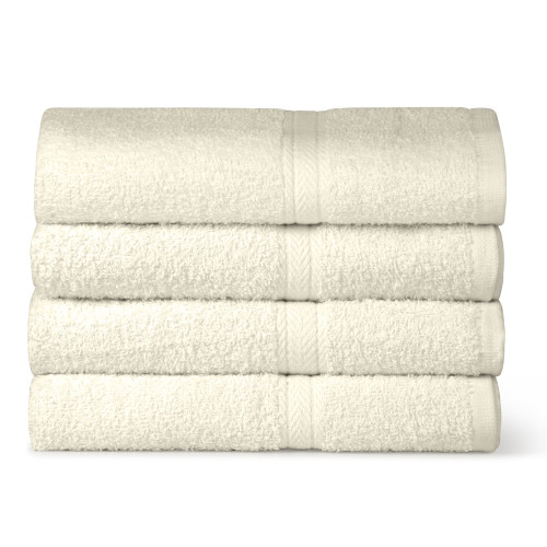 450 GSM Budget Range Towels - Made from Recycled Cotton Rich Yarn - Bath Towel 