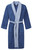 Dark Blue Robe & Light Blue Trim DRESSING GOWNS