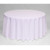 Easy Iron Plain 100% Polyester Round Tablecloths