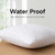 Grey Waterproof Garden Cushion Covers with Included Cushion Inserts - 45x45 cm (4pc Set - 2 Cushion Inserts, 2 Cushion Covers)