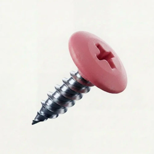 PanelPro 19mm x 4.2mm RAL 3017 Rose hoarding screw low profile wafer head for ACM and Dibond panels