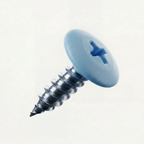 RAL 5024 Pastel Blue PanelPro 19mm wafer head hoarding screw for ACM Dibond and printed construction panels
