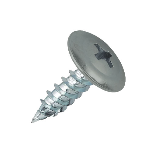 PanelPro hoarding screw 19mm x 4.2mm wafer head technical dimensions - RAL 7042 Traffic Grey