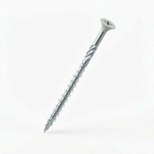 DeckingPro DS65 composite decking screw RAL 7035 Light Grey 65mm A2 stainless steel powder coated head