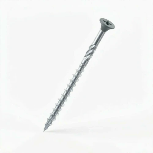 DeckingPro DS56 composite decking screw RAL 7042 Traffic Grey A 65mm A2 stainless steel powder coated head