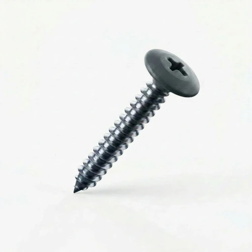 RAL 6005 Moss Green - 32mm x 4.2mm Painted Flange Head Self Tapping Screws - BZP Steel