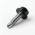 RAL 9005 Jet Black - 13mm x 4.2mm Coloured Hex Head Self Drilling Tek Bolts - BZP