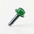 RAL 6024 Traffic Green - 19mm x 4.2mm Coloured Hex Head Self Drilling Tek Bolts - BZP