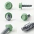 Light green tek bolt from different angles
