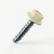 RAL 1015 Light Ivory - 25mm x 5.5mm Coloured Hex Head Self Drilling Tek Bolts - BZP