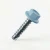RAL 5024 Pastel Blue - 25mm x 5.5mm Coloured Hex Head Self Drilling Tek Bolts - BZP