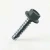 RAL 7016 Anthracite Grey - 25mm x 5.5mm Coloured Hex Head Self Drilling Tek Bolts - BZP
