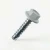 RAL 7035 Light Grey - 25mm x 5.5mm Coloured Hex Head Self Drilling Tek Bolts - BZP